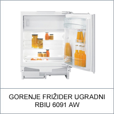 Gorenje frižider ugradni RBIU 6091 AW